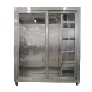 China Static 1500*750*1800mm Garment Cubicle Assembly supplier