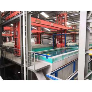 China Power Automated Anodizing Line Process Horizontal Anodiding line on sale