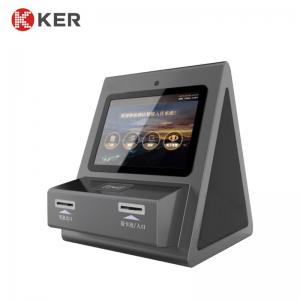 China Infrared Induction 15 Inch Desktop Hotel Self Check In Kiosk supplier