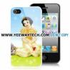 China Snow White Princess Design Hard Case Cover For iPhone 4S iPhone 4 - Blue wholesale