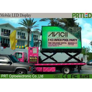 China Slim Outdoor Truck Mobile LED Display P6.25 Energy Saving With Wide Viewing Angle supplier