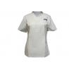 160 GSM T/C 55%/42% Spandex3% White V Neck Short Sleeves Medical Scrubs Medical