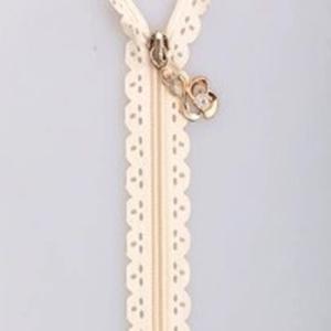 China Nylon Fancy Zipper With High Durability And Decorative Design wholesale