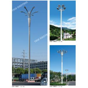 20meter galvanized steel Outdoor soccer and cricket field landscape high mast pole light with high power LED light