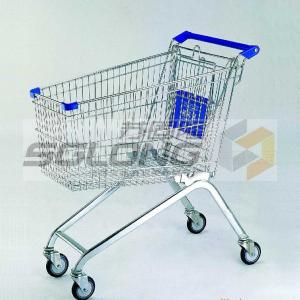 China Convenient Pharmacy / Supermarket Shopping Trolley Air Bubble Film Packing supplier