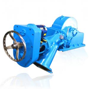 Stainless steel 100kw-1000kw Hydro Turbine Runner / Turgo Turbine Wheel  Customized