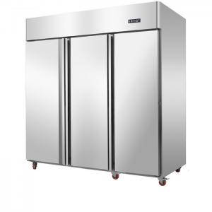 China ODM R134A Commercial Stainless Steel Refrigerator Freezer supplier