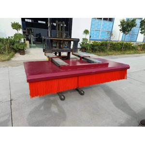 Forklift Street Sweeper Brush Sweeper Broom Road Street Cleaning Brush For Forklift Attachment