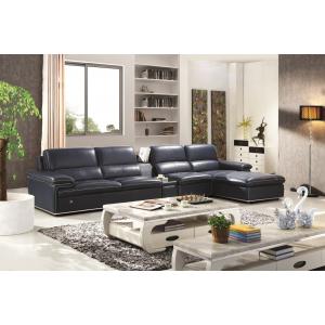 Contemporary section corner genuine leather sofa furniture