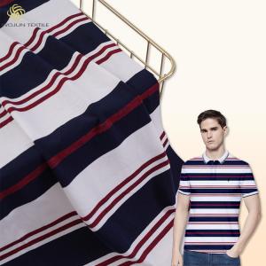 Lycra Polo Shirt Cotton Fabric Y000-X511 Medium Elastic Knit Pique Texture 40S