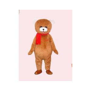 China lovely bear mascot party cartoon costume for party use wholesale