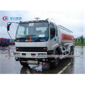 China 20000L 60000 Gallon ISUZU Diesel Tanker Trucks For Fuel Station Refilling supplier