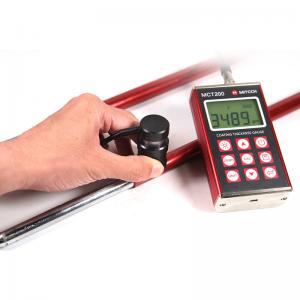 Portable cars painting Digital Coating Thickness Gauge 4 LCD With EL Backlight