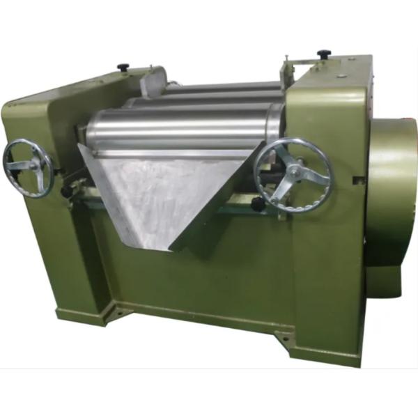 7.5kw 3 Roll Milling Machine / Triple Roll Mill For Printing Ink 695mm Rollers length