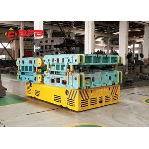 China Remote Control Q235 Mold Transfer Cart , 25 Tons Bay To Bay Die Change Cart supplier
