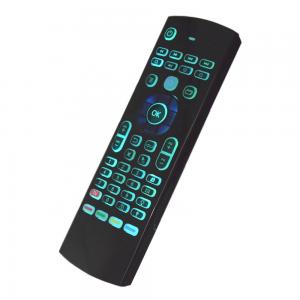 Rechargeable Air Keyboard And Mouse Backlight With Ir Learning RF Remote