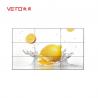 China FHD 1080P Narrow Bezel LCD Video Wall Physical Seam 1.7mm Brightness 500 Cd/M² wholesale