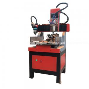 China Small 300*300mm 4 Axis CNC Engraving Cutting Machine supplier