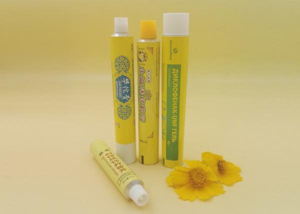 Soft Custom Tube Packaging , 13.5 Mm - 40 Mm Aluminium Tubes For Cosmetics