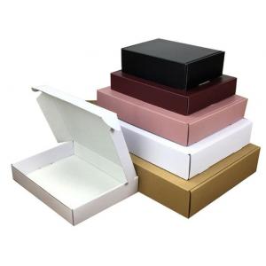 China 128g Thickness 2.5mm Custom Delivery Box , 2000GSM Apparel Shipping Boxes T Shirt supplier