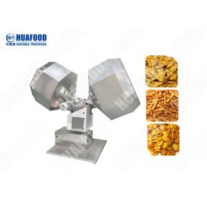 China Octagonalautomatic Snacks Making Machine , Drum Potato Chip Seasoning Machine supplier