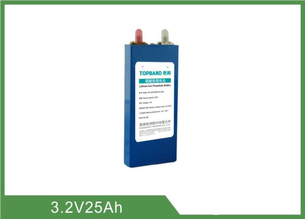 No Memory Effect Lithium Iron Phosphate Batteries Cells 25Ah