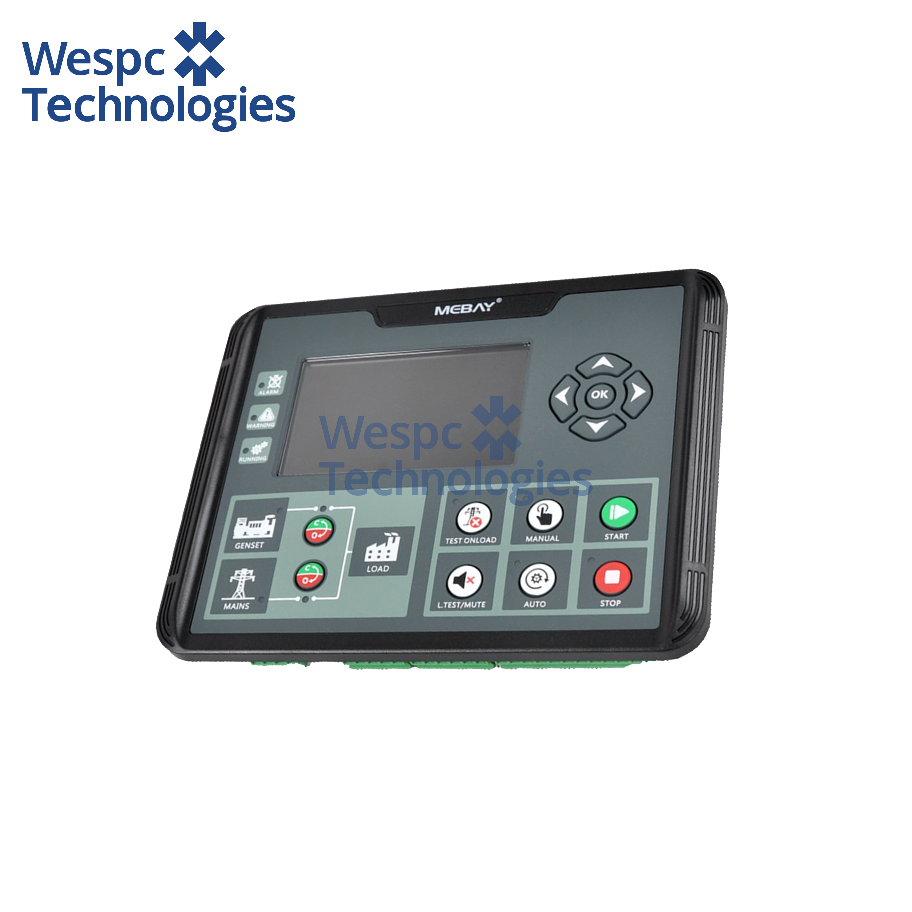 China WESPEC Original DC72D MK2 Genset Controller Real-Time Parameter Monitoring wholesale