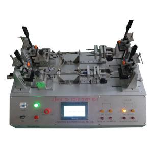 PLC Control Linear Switch Tester Pneumatic Plug Socket Test Equipment IEC61058.1 / IEC60884