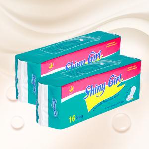 New Design super thick Breathable Daily Use Women Sanitary Pads Night Use Disposable Cotton Disposable Sanitary Napkins