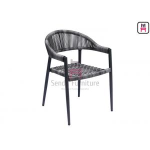0.43cbm PE Rattan Aluminum Garden Chair Power Coating Outdoor Furniture
