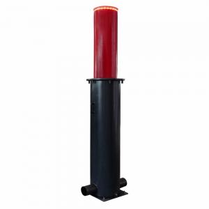 Single Phase 220VAC Hydraulic Rising Bollard Electric Security Bollards K12