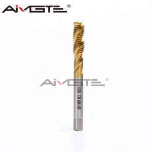 Black Oxide HSS-E Steel Spiral Tap with M3-M12 Range and Precision H1 H2 H3 for High-Performance Thread Tapping