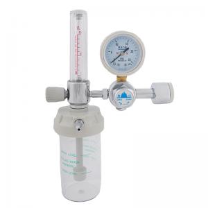 China 3.5 Bar Oxygen Flowmeter Regulator With Humidifier wholesale