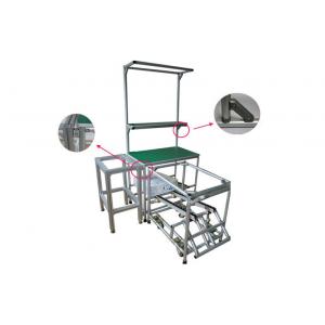 China Aluminum Frame Pipe Workbench / Workstation Aluminum Pipe Rack As Display Table supplier