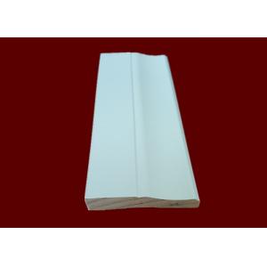 China White 2.44m 2.7m Wood Window Frame Moulding For Building Decration supplier