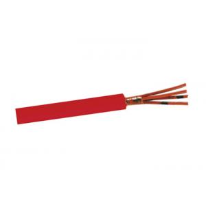 China 0.8mm Diameter Fire Alarm Cable / Low Voltage Power Cable Plastic Foil Shielding supplier
