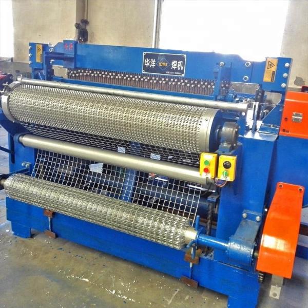 5kw Automatic Welding Equipment , PLC Control Single Row Electrodes Mesh Manufacturing Machine