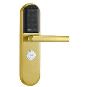 PVD gold Smart Electronic Digital IC Card Password Door Lock (SUS304)