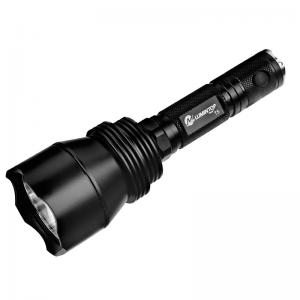 Military Police Tactical Hunting Flashlight , Self Defense Hunting Torch Light