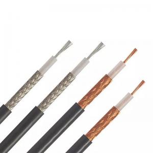 RG6/U S BC 95% CCA PVC  Best Price Customization RG6 2c coaxial Cable RG6U With 2 Core Power Cable