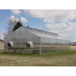 Anti-Fog Plastic Film Greenhouse for High Wind Resistance and Light Transmission 80%-90%