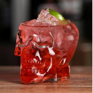 Wine Cocktail Skull Shaped Glass Cup Crystal Creative 80ml 150ml 350ml