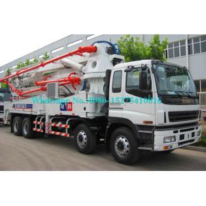 China 40m Vertical Reach Concrete Construction Equipment Concrete Pump Truck 40X-5RZ supplier