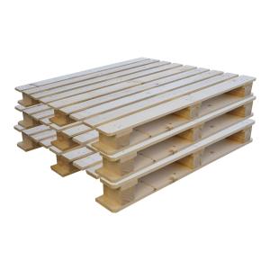SGS Test Non Fumigation Pallets Hot Treated Customized Wooden Pallet