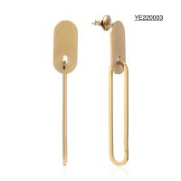 China Antique Jewelry Collection Earrings 14k Gold Stainless Steel Long ear pendants on sale