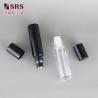 China Glass Matte Black Roll On Container with Customizable Color and Logo for Portable Perfume Bottle wholesale