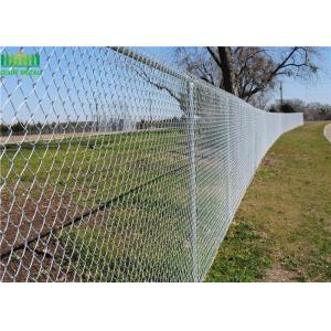 China Antirust 6 Foot Cyclone Chain Link Fence Guard Against Thieves supplier