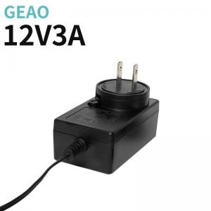 OEM / ODM 12V DC 3A Power Supply Interchangeable Universal Power Adapter