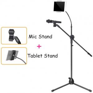 Tablet Tripod 10.6 Inch 71cm On Stage Stands Microphone Stand