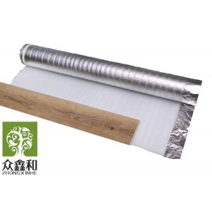 Moisture Proofing Laminate Floor Underlay White 12mm Thickness With Silver Film